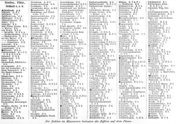 Brockhaus' Konversations-Lexikon, 1894-1897
11.325b. Register zur Karte Lübeck