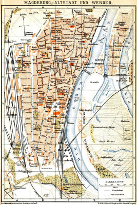 Brockhaus' Konversations-Lexikon, 1894-1897
11.458a. Magdeburg, -Altstadt und Werder