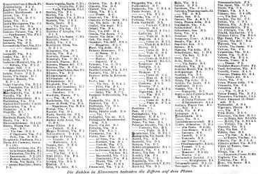 Brockhaus' Konversations-Lexikon, 1894-1897
11.492c. Register zur Karte Mailand. II.