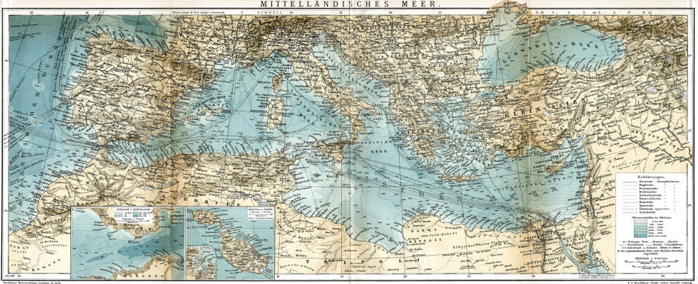 Brockhaus' Konversations-Lexikon, 1894-1897
11.944. Mittelländisches Meer