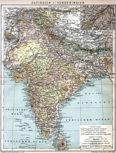 Brockhaus' Konversations-Lexikon, 1894-1897
12.748. Ostindien I: Vorderindien
