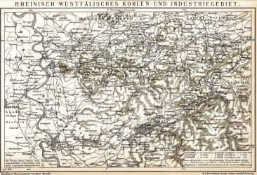 Brockhaus' Konversations-Lexikon, 1894-1897
13.824. Rheinisch-Westfälisches Kohlen- und Industriegebiet