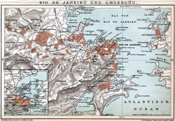 Brockhaus' Konversations-Lexikon, 1894-1897
13.883. Rio de Janeiro und Umgebung
