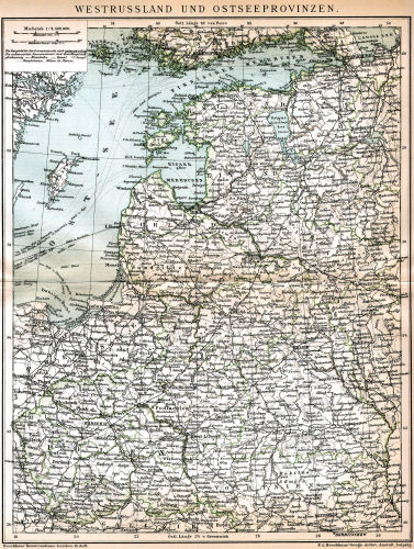 Brockhaus' Konversations-Lexikon, 1894-1897
14.69. Westrussland und Ostseeprovinzen