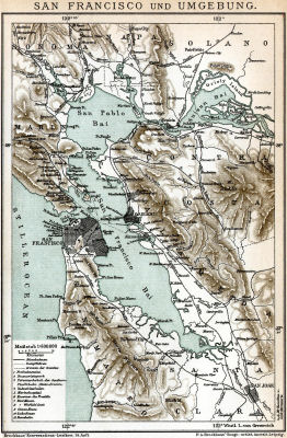 Brockhaus' Konversations-Lexikon, 1894-1897
14.268. San Francisco und Umgebung