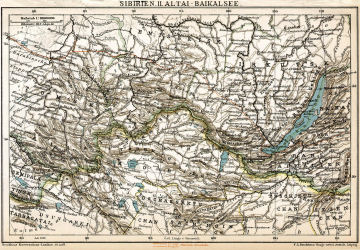 Brockhaus' Konversations-Lexikon, 1894-1897
14.922a. Sibirien. II. Altai-Baikalsee