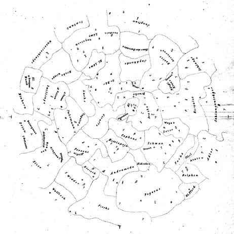 Brockhaus' Konversations-Lexikon, 1894-1897
15.334a. Sternkarte des nördlichen Himmels, «Vorblatt»