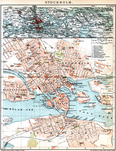 Brockhaus' Konversations-Lexikon, 1894-1897
15.372a. Stockholm