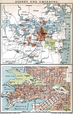 Brockhaus' Konversations-Lexikon, 1894-1897
15.535. Sydney und Umgebung