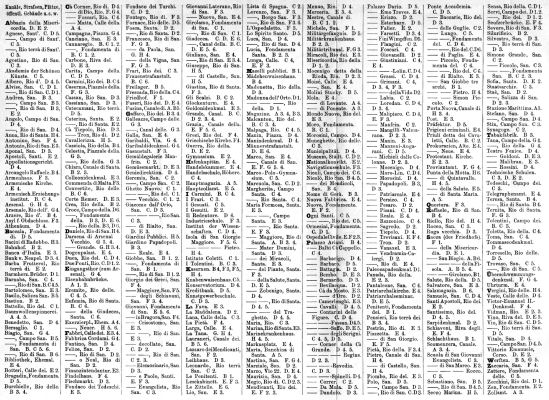 Brockhaus' Konversations-Lexikon, 1894-1897
16.200b. Register zur Karte Venedig