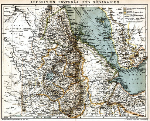 Brockhaus' Konversations-Lexikon, 1894-1897
17.2c. Abessinien, Erythräa und Südarabien
