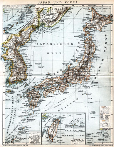 Brockhaus' Konversations-Lexikon, 1894-1897
17.626. Japan und Korea