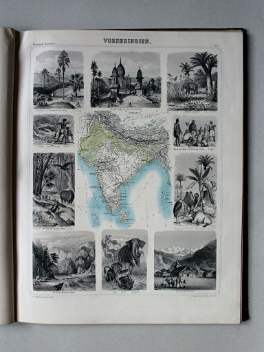Leeder, Illustrirter Handatlas, 1863
5. Vorderindien