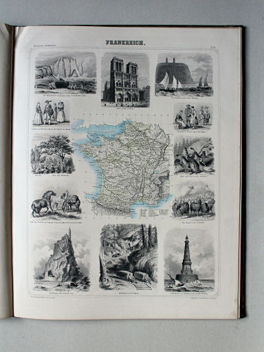 Leeder, Illustrirter Handatlas, 1863
11. Frankreich