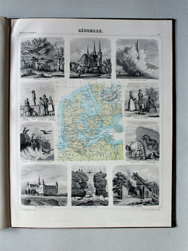 Leeder, Illustrirter Handatlas, 1863
14. Dänemark