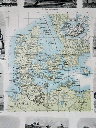 Leeder, Illustrirter Handatlas, 1863
14. Dänemark
