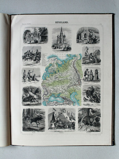 Leeder, Illustrirter Handatlas, 1863
16. Russland