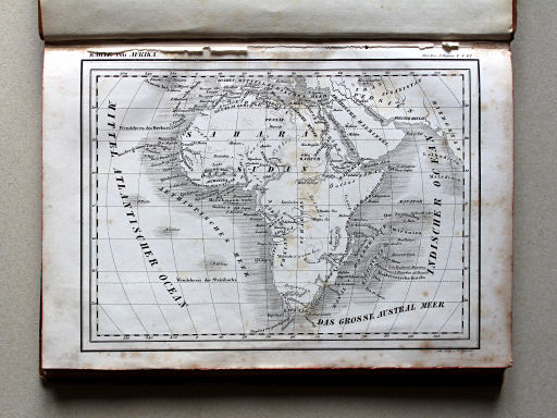 Scheible, Atlas zum Conversations-Lexikon der Gegenwart, 1842
1.62. Karte von Afrika