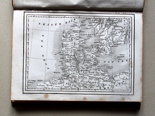 Scheible, Atlas zum Conversations-Lexikon der Gegenwart, 1842
1.871. Karte von Dänemark