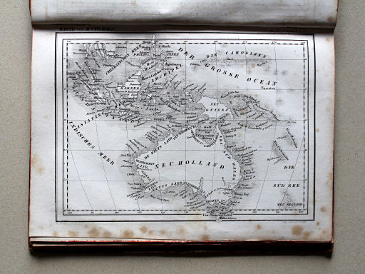 Scheible, Atlas zum Conversations-Lexikon der Gegenwart, 1842
1.1261. Karte von Australien