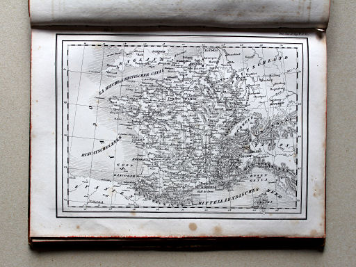 Scheible, Atlas zum Conversations-Lexikon der Gegenwart, 1842
2.81. Karte von Frankreich