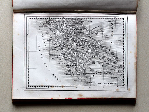 Scheible, Atlas zum Conversations-Lexikon der Gegenwart, 1842
2.485. Karte von Griechenland