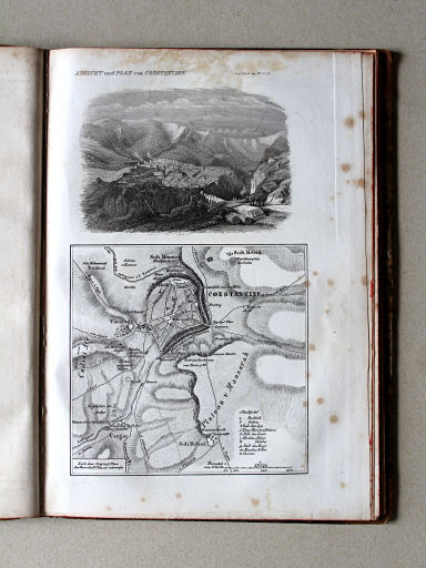 Scheible, Atlas zum Conversations-Lexikon der Gegenwart, 1842
3.98. Ansicht und Plan von Constantine