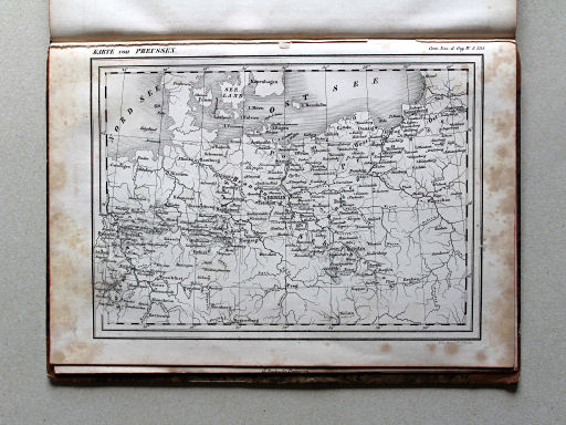 Scheible, Atlas zum Conversations-Lexikon der Gegenwart, 1842
4.335. Karte von Preussen