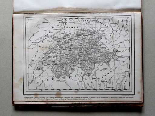 Scheible, Atlas zum Conversations-Lexikon der Gegenwart, 1842
4.1010. Karte von Schweiz