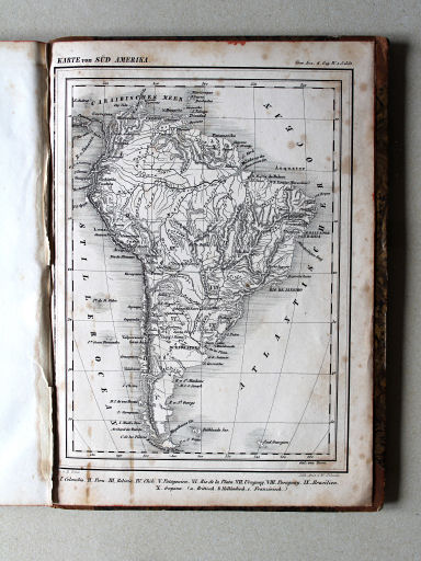 Scheible, Atlas zum Conversations-Lexikon der Gegenwart, 1842
4.1352. Karte von Süd Amerika