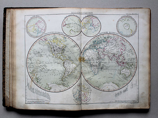 Bromme, Illustrirter Hand-Atlas, 1862
1. Erdansichten