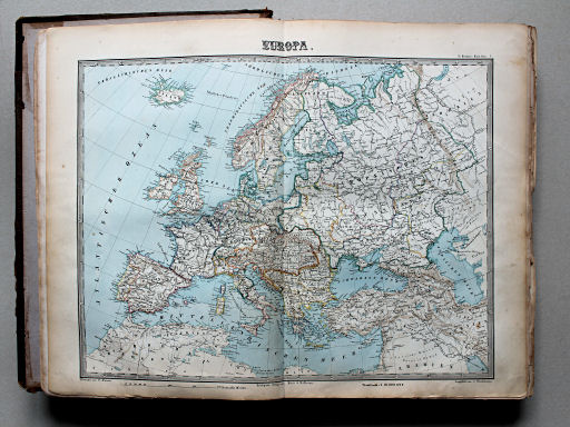 Bromme, Illustrirter Hand-Atlas, 1862
3. Europa