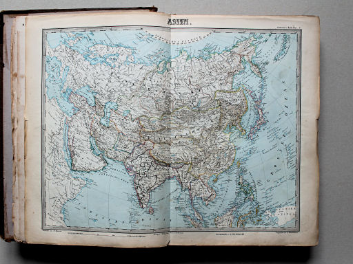 Bromme, Illustrirter Hand-Atlas, 1862
4. Asien