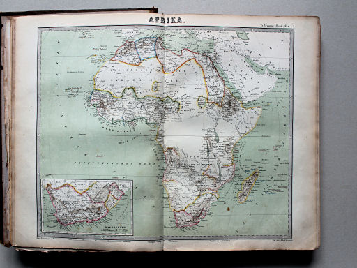 Bromme, Illustrirter Hand-Atlas, 1862
5. Afrika