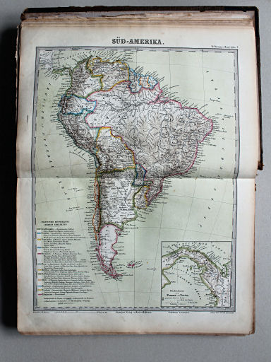 Bromme, Illustrirter Hand-Atlas, 1862
7. Süd-Amerika