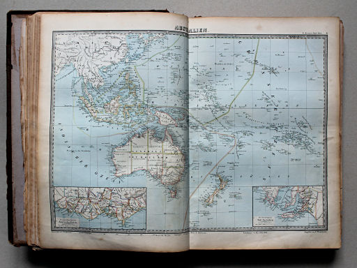 Bromme, Illustrirter Hand-Atlas, 1862
8. Australien