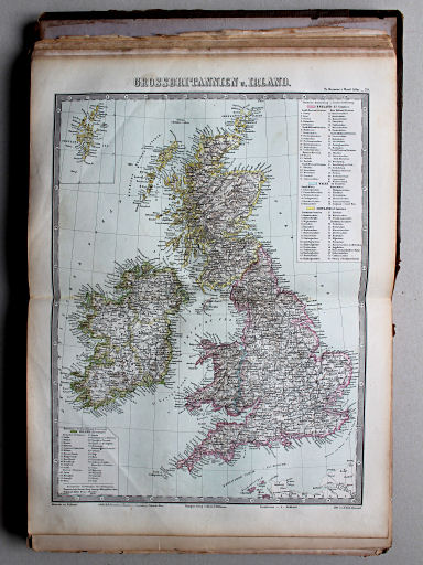 Bromme, Illustrirter Hand-Atlas, 1862
15. Grossbritannien u. Irland