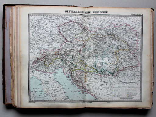 Bromme, Illustrirter Hand-Atlas, 1862
20. Oesterreichische Monarchie