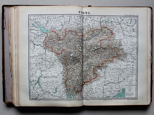 Bromme, Illustrirter Hand-Atlas, 1862
25. Tyrol