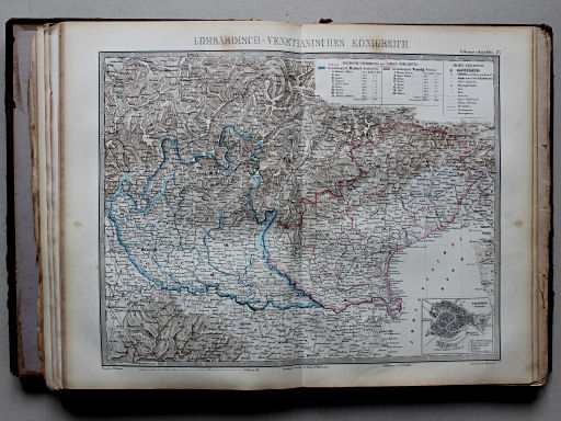 Bromme, Illustrirter Hand-Atlas, 1862
27. Lombardisch-Venetianisches Königreich