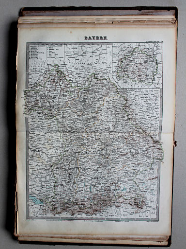 Bromme, Illustrirter Hand-Atlas, 1862
29. Bayern