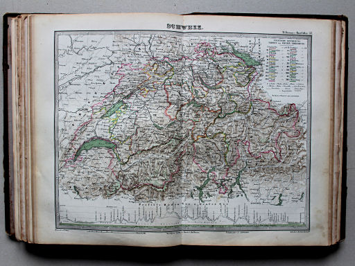 Bromme, Illustrirter Hand-Atlas, 1862
33. Schweiz