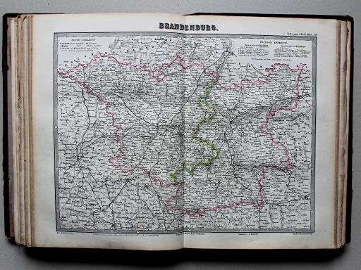 Bromme, Illustrirter Hand-Atlas, 1862
34. Brandenburg