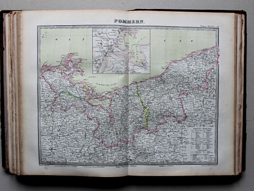 Bromme, Illustrirter Hand-Atlas, 1862
35. Pommern