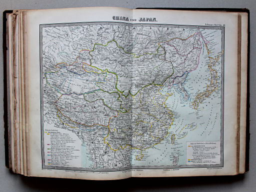 Bromme, Illustrirter Hand-Atlas, 1862
42. China und Japan