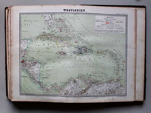 Bromme, Illustrirter Hand-Atlas, 1862
46. Westindien