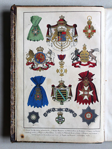 Bromme, Illustrirter Hand-Atlas, 1862
1. [Bayern, Württemberg, Sachsen, Hannover, und Nachtrag zu Oesterreich und Preussen]