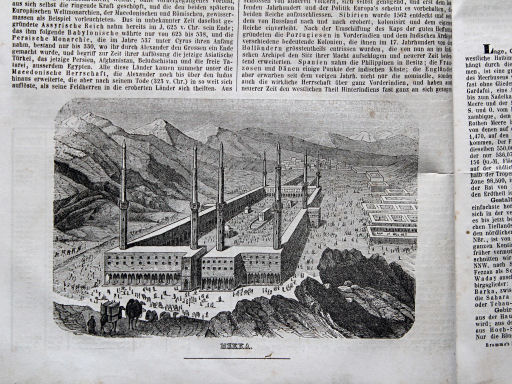 Bromme, Illustrirter Hand-Atlas, 1862
4.8. Mekka