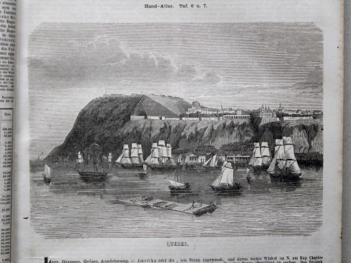 Bromme, Illustrirter Hand-Atlas, 1862
6.1. Quebec