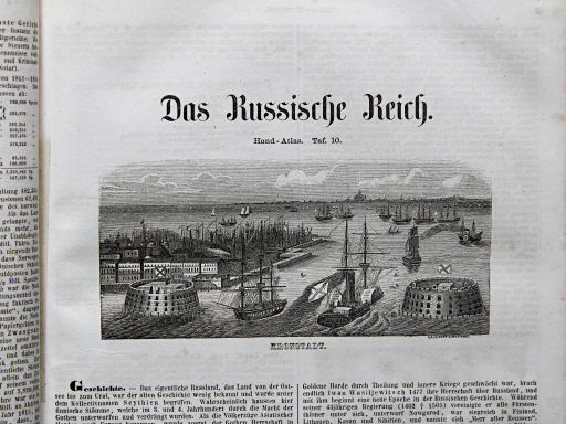 Bromme, Illustrirter Hand-Atlas, 1862
10.1. Kronstadt